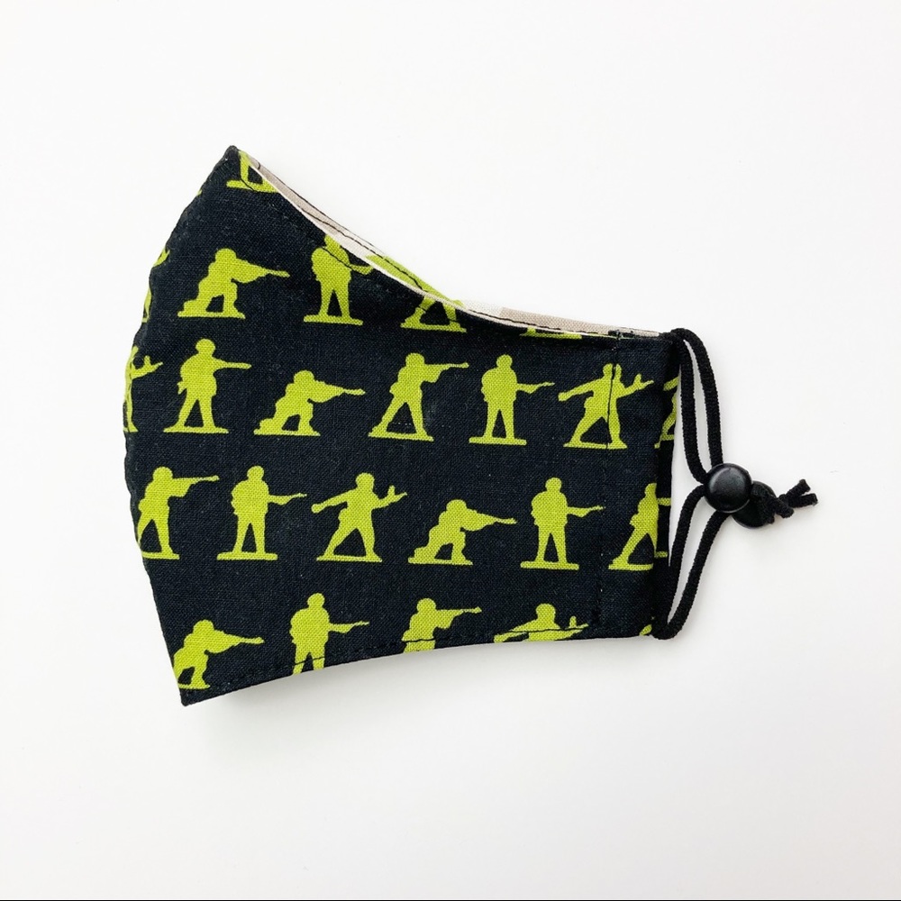 Army Men Adult Handmade Face Mask